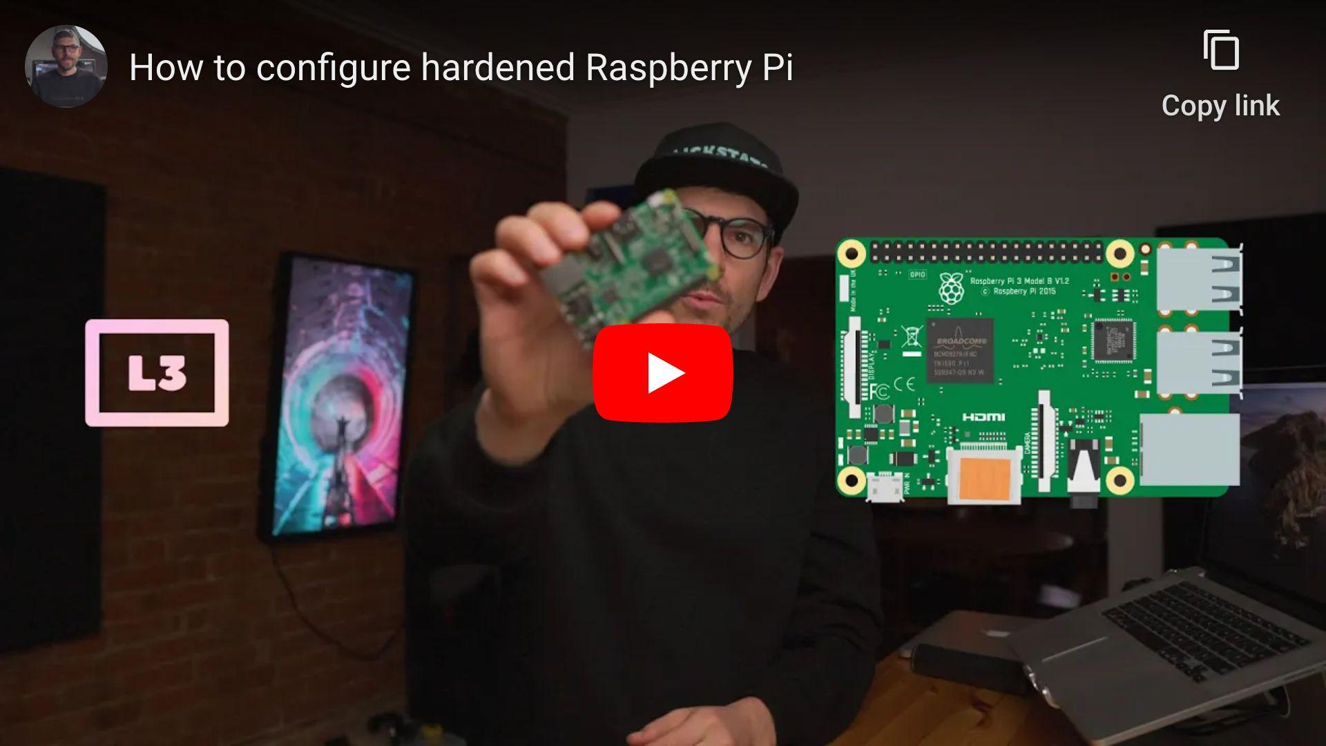 How to configure hardened Raspberry Pi
