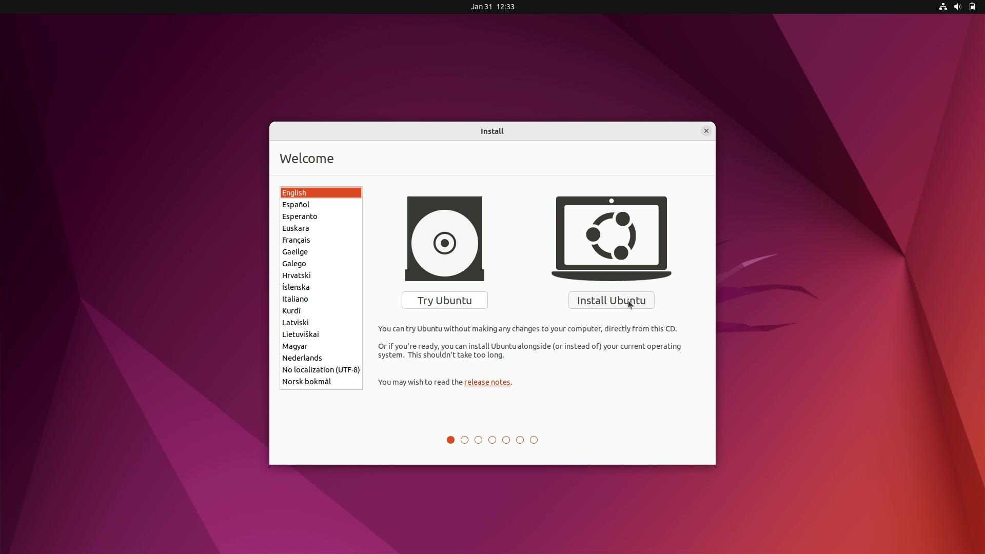 Install Ubuntu